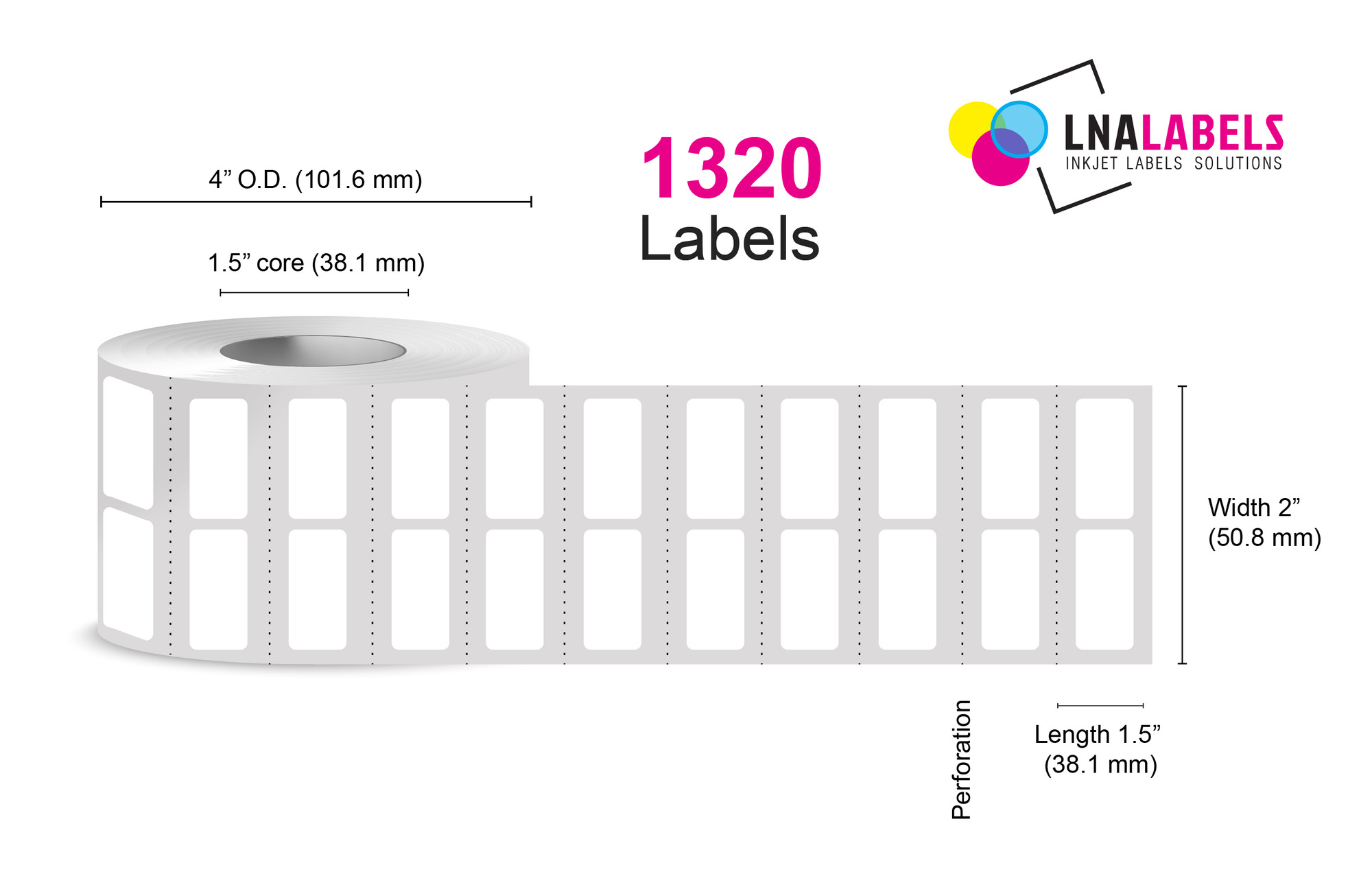 Matte Paper Label 3C6OD